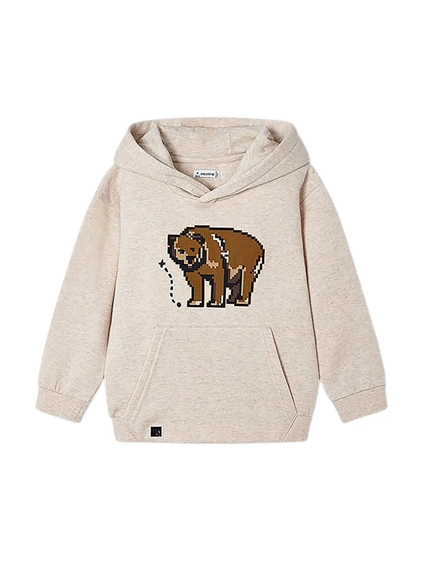 MAYORAL | Jungen Kapuzensweater - Hoodie | beige